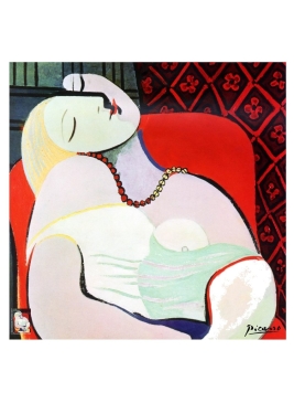 Carré en soie Le Rêve, Marie-Thérèse de Picasso