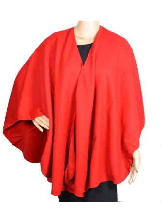 Poncho rond Milou rouge