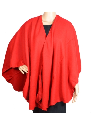 Poncho rond Milou rouge
