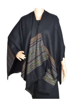 Poncho Luminescent noir