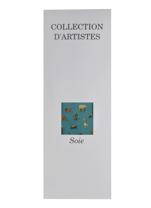 Cravate soie Bosch - Le jardin des délices made in France