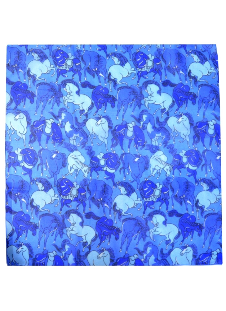 Carré en soie Chevaux de Dufy