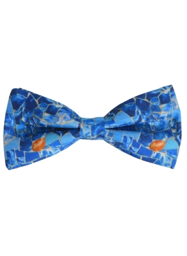 Noeud papillon en soie Gaudy, Le Lézard