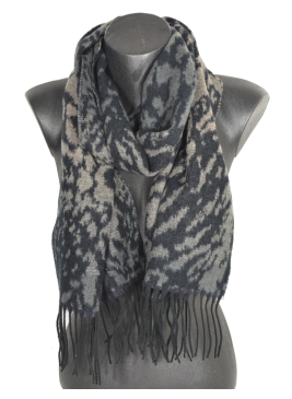 Echarpe Fauve cashcryl grise