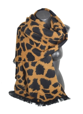 Châle Alligator orange