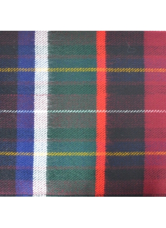 Châle écossais Energie bordeaux