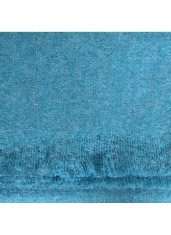 Châle mohair Milene bleu