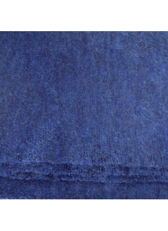 Châle mohair Milene bleu marine