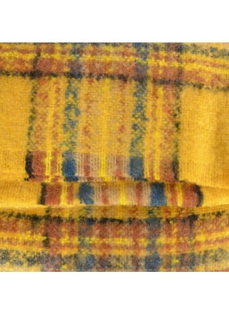 Châle mohair Macaron jaune