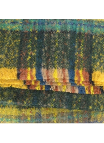 Châle mohair Macaron vert