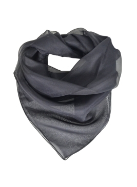 Carré en mousseline de soie rouge