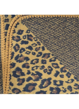 Châle carré Avatar marron