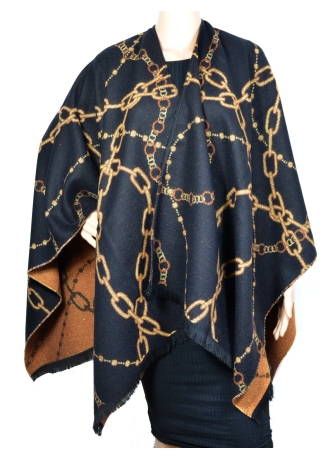 Poncho Alliance noir