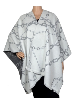 Poncho Alliance blanc