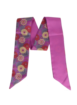 Ruban twill Leleu - Fleurs