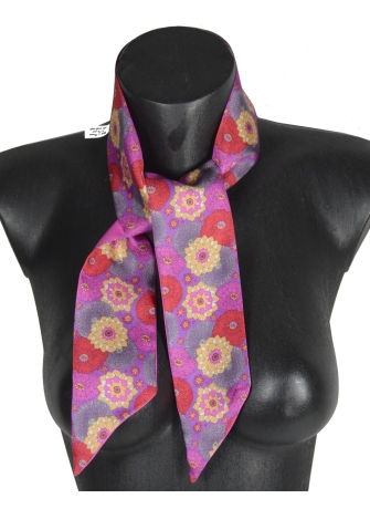 Ruban twill Leleu - Fleurs