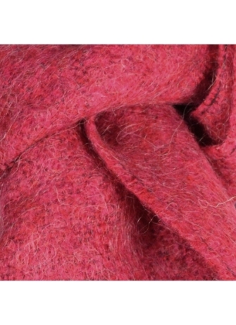 Echarpe mohair unie rose