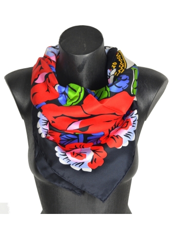 Carré en soie Eléphants de Dufy