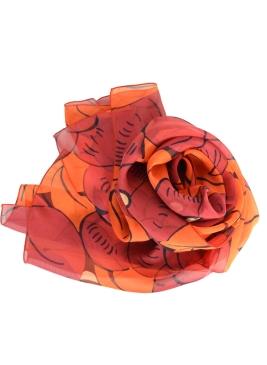 Foulard en soie Grosses Fleurs de Dufy