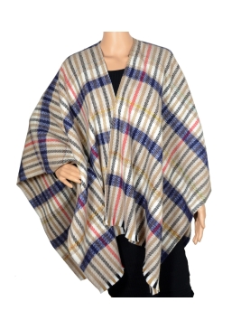 Poncho Elixir beige
