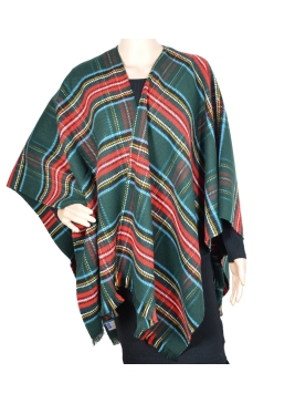 Poncho léger Entracte vert