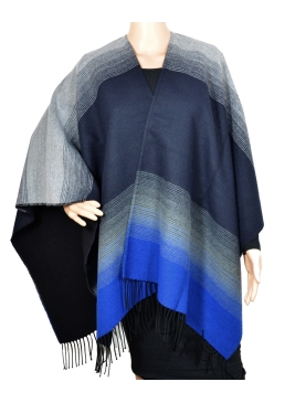 Poncho Alinéa bleu
