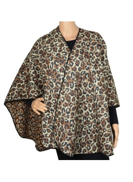 Poncho Raja beige