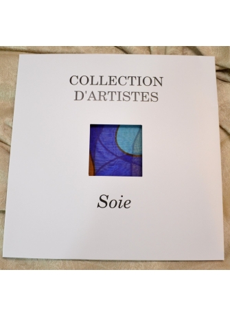 Foulard en soie Chocolat de Mucha