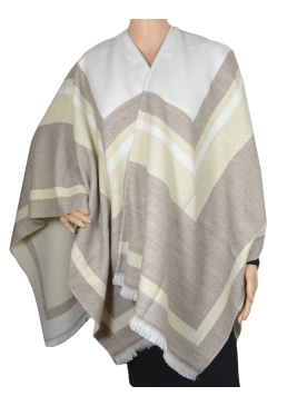 Poncho Agora beige