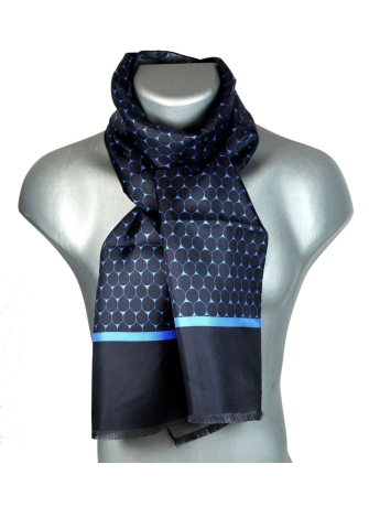 Foulard en soie homme Ecaille de Dufy