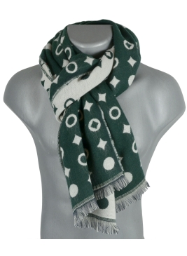 Echarpe mérinos Tango verte