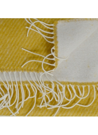 Châle mohair Koala moutarde