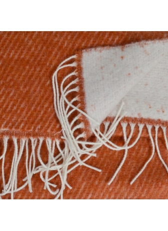 Châle mohair Koala orange
