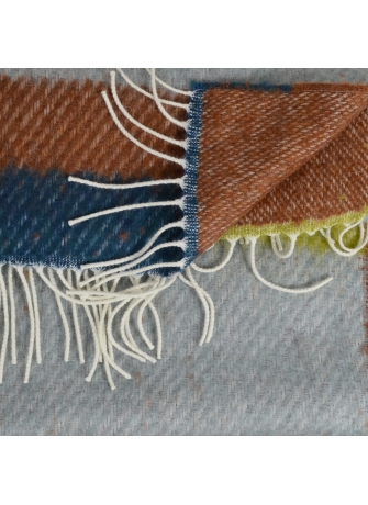 Châle mohair Kadi gris