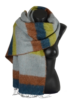 Châle mohair Kadi gris