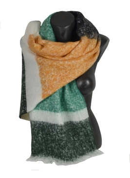 Châle mohair Magique vert