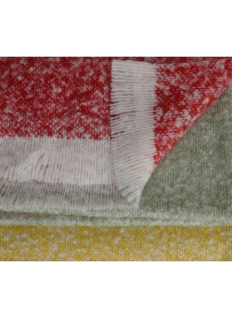 Châle mohair Magique rouge