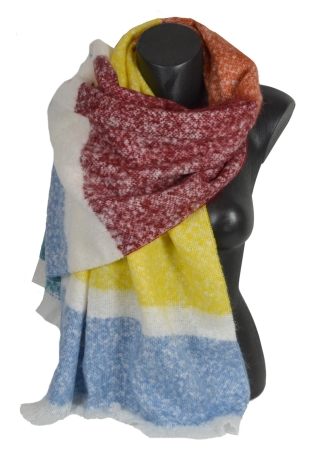 Châle mohair Magique jaune