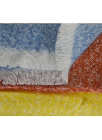 Châle mohair Magique jaune