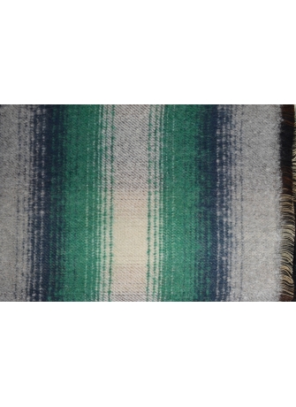 Châle acrylique mohair Onde vert