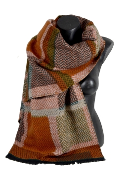 Châle Agnella orange