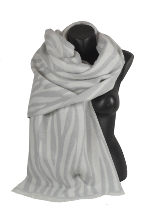 Châle merinos Australe gris