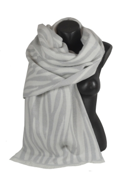 Châle merinos Australe gris