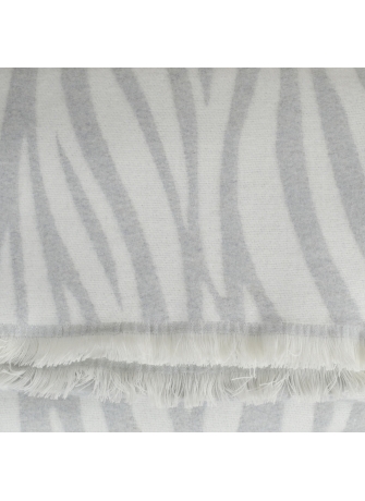 Châle merinos Australe gris