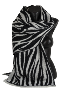 Châle merinos Australe noir