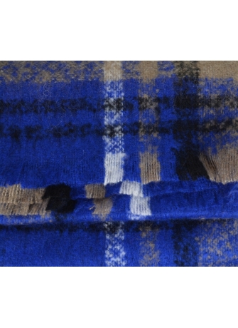 Châle mohair Mambo bleu