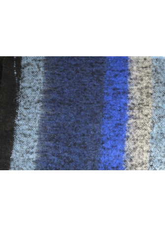 Châle mohair Matelot bleu