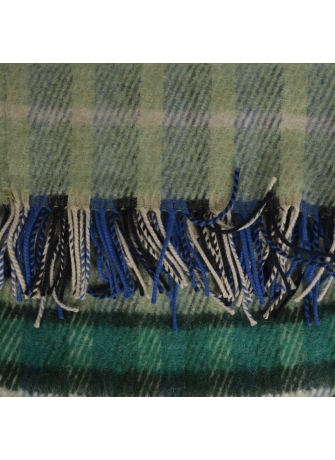 Châle écossais Eloise vert