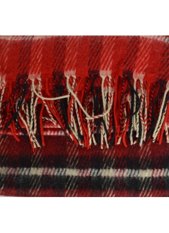 Châle écossais Eloise rouge