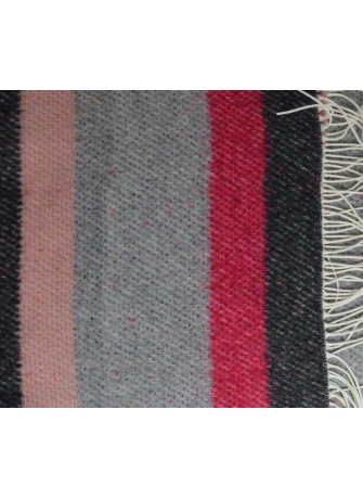 Châle Kadi light rose et gris